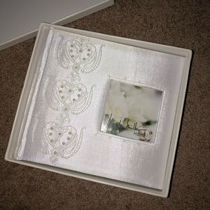 Wedding Album & Hearts Picture Frame